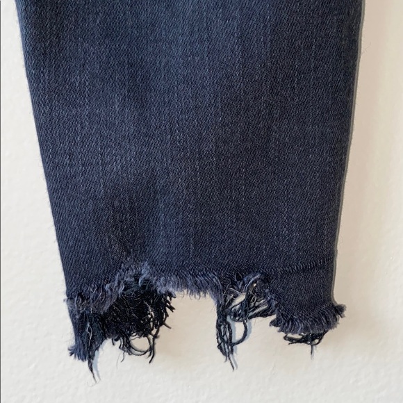 American Eagle Ne(x)t Level Ripped Hi-Rise Jegging Black Wash - Picture 6 of 13